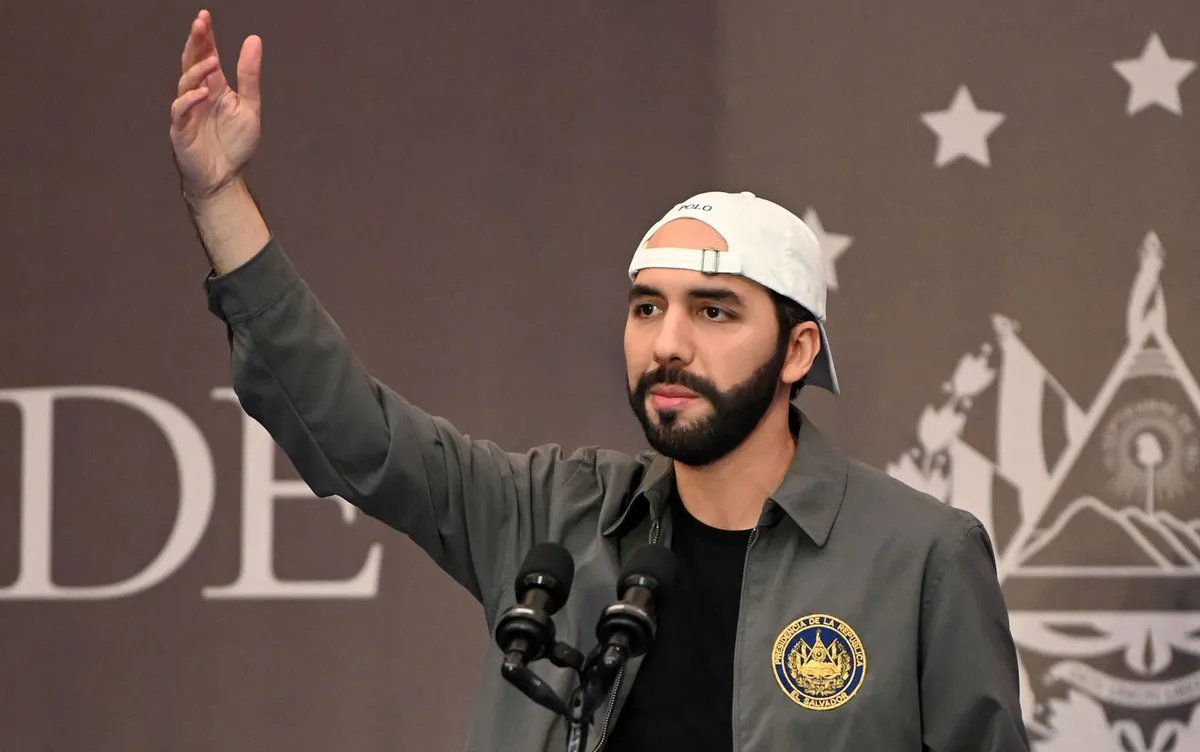 Nayib Bukele, presidente de El Salvador