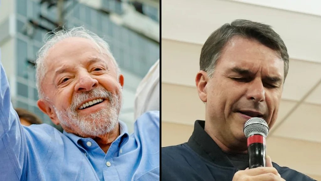 Lula e Flávio Bolsonaro/Carta Capital