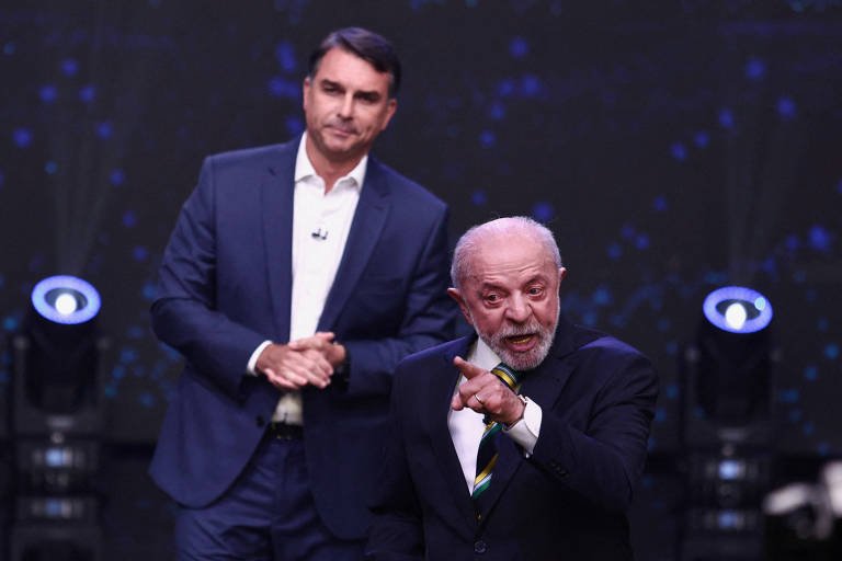 Lula e Flávio/debate da Band