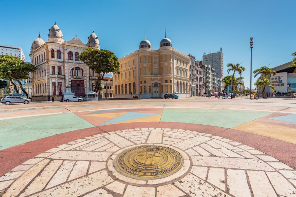 Praça do Marco Zero, centro do Recife