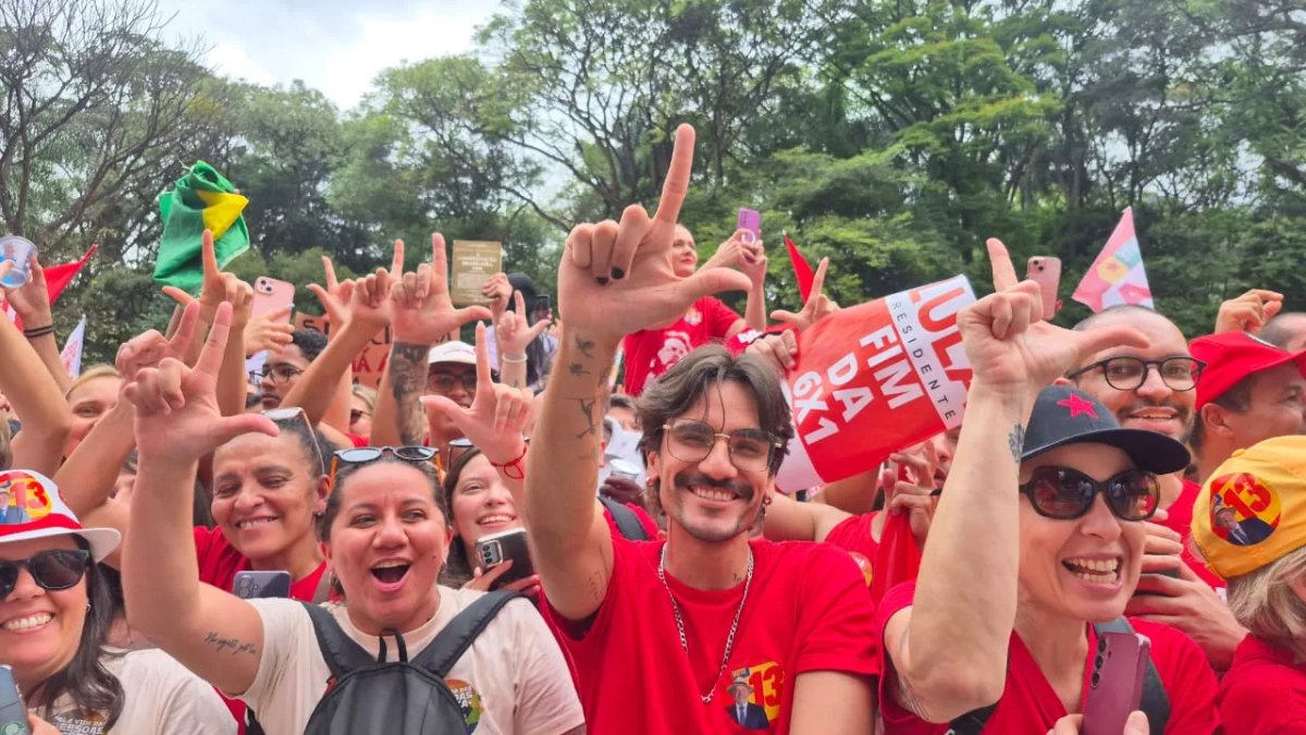 Apoiadores de Lula nas ruas